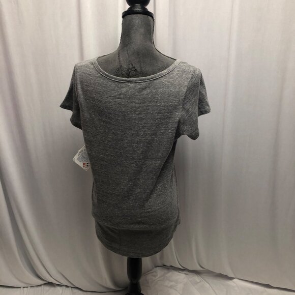 New York Yankees Future Pitcher Maternity T-Shirt Womens Size Large Gray NEW - Picture 3 of 7